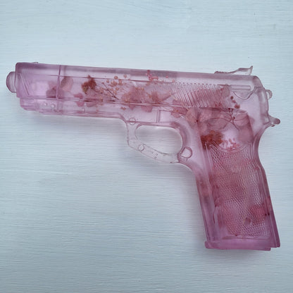 Pink Floral Resin Replica Piece