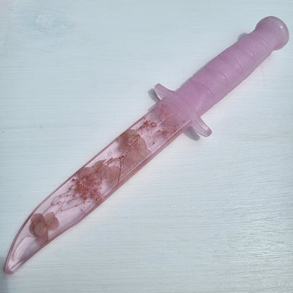 Light Pink Floral Resin Replica Tactical Piece