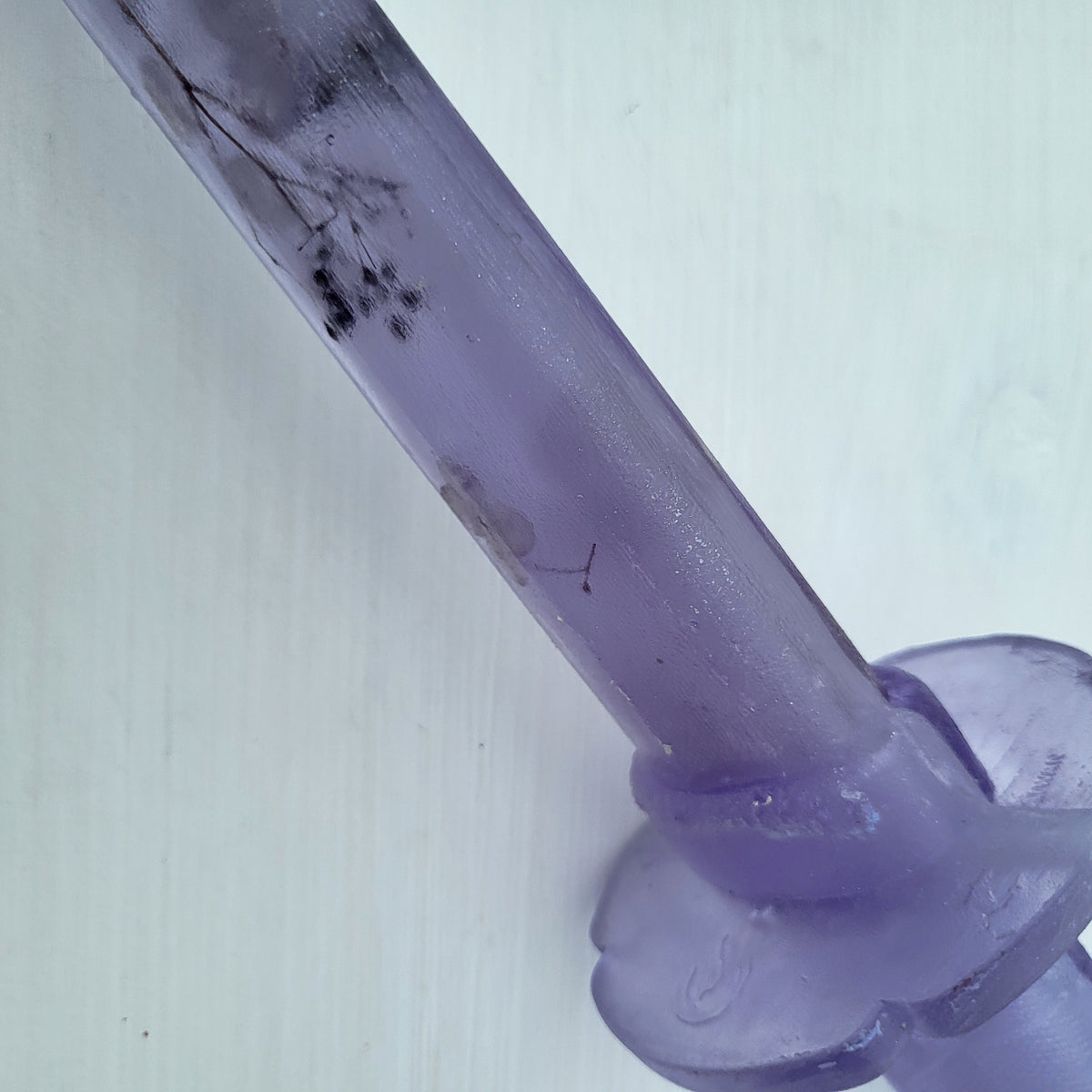 Purple Floral Resin Replica Japanese Piece